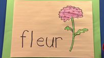 Écriture : fleur